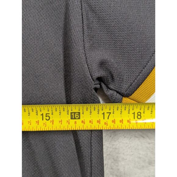 Harry Potter Hufflepuff Black Quidditch Jersey Shirt Box Lunch Unisex Small - Picture 6 of 8